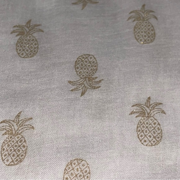 RAILS Charli Gold Pineapple Print Button-Down Shirt Size XS - Picture 12 of 12